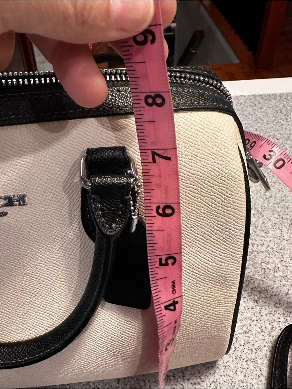 Coach compact satchel